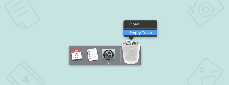 can you restore emptied trash on osx 2017